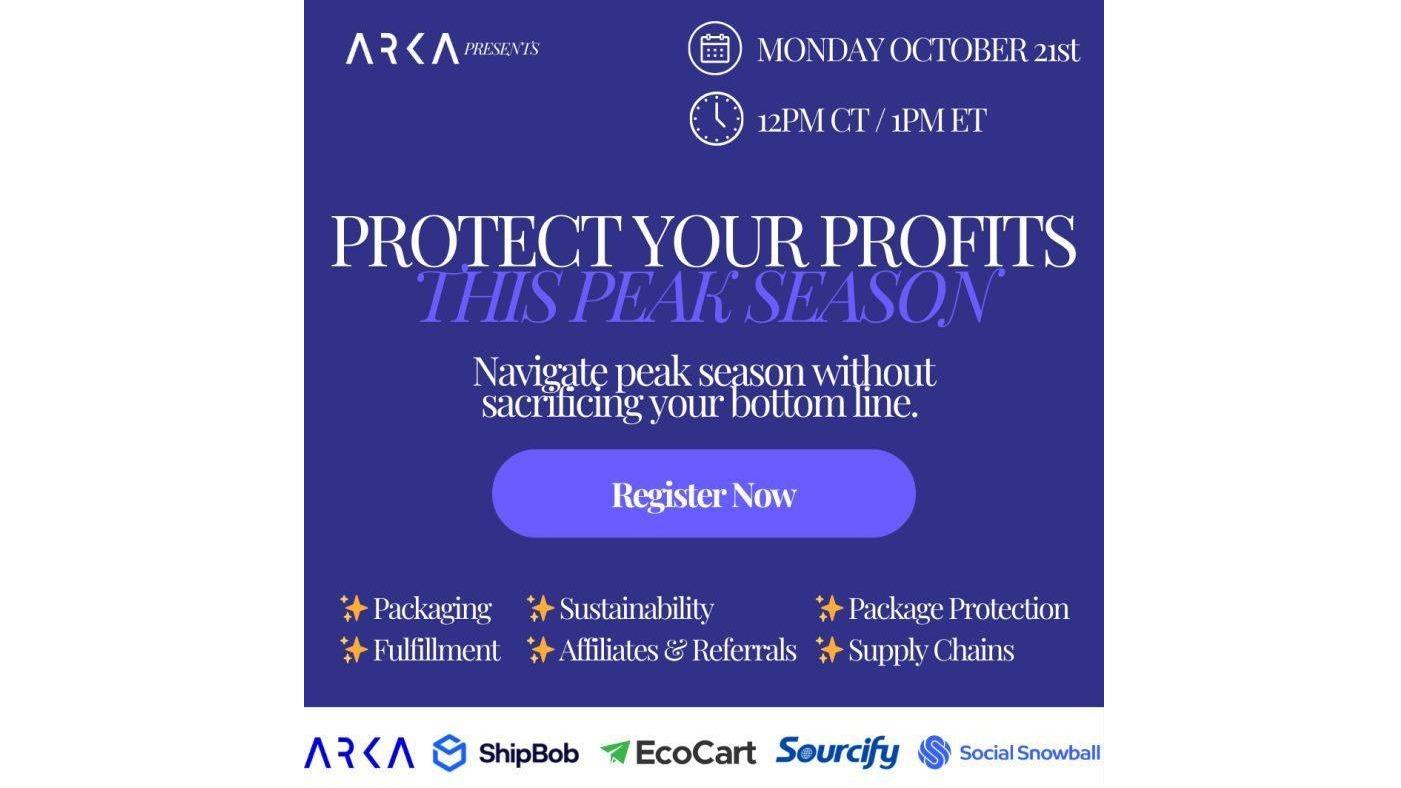 Protect Your Profits This Peak Season: Experts to Share Insights on Packaging, Fulfillment, and More