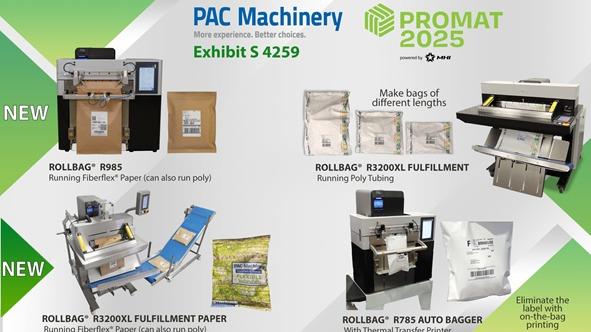 PAC Machinery Showcases Eco-Friendly Innovations at ProMat 2025