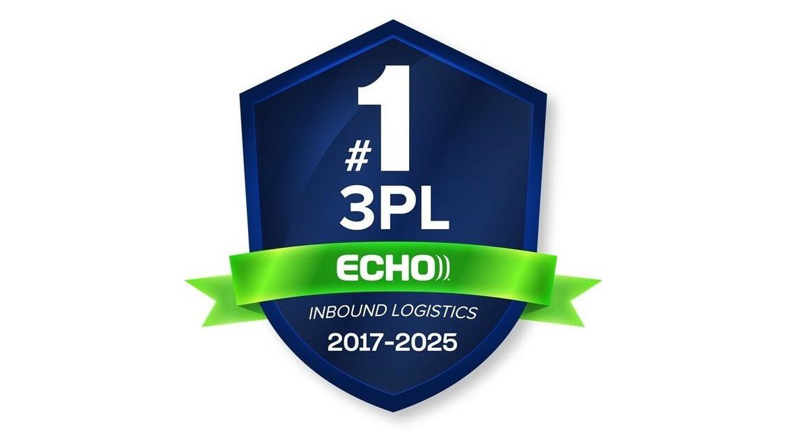 Echo Global Logistics Named #1 3PL for Ninth Consecutive Year by Inbound Logistics